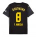 Borussia Dortmund Felix Nmecha #8 Venkovní Dres 2024-25 Krátkým Rukávem